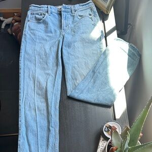 Abercrombie & Fitch Mid Rise Blue Jeans